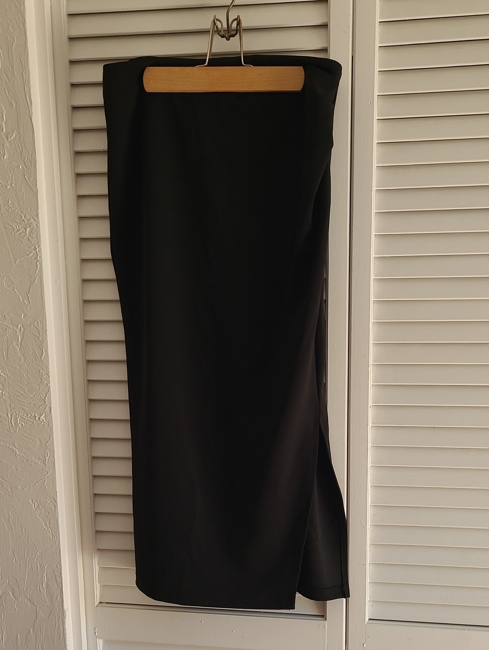 Nordstrom Rack Black Midi Pencil Skirt - Sz S